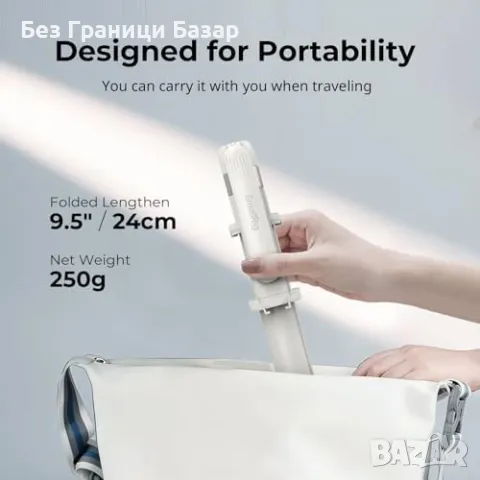 Нов Селфи стик и статив за телефон 51", завъртане на 360°, дистанционно, снимка 4 - Чанти, стативи, аксесоари - 47633585