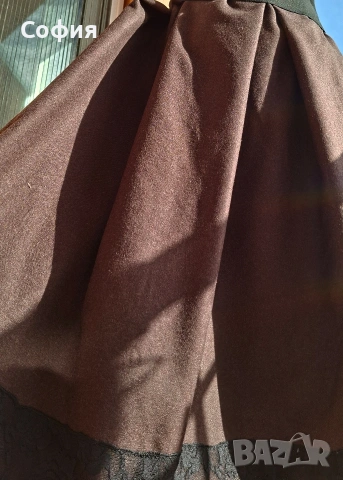 нова вълнена пола р-р С/М/Л, снимка 2 - Поли - 53235186