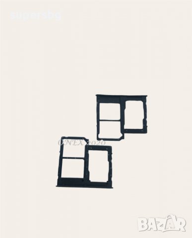 Нов SIM слот MicroSD държач за Samsung A31 dual card, снимка 1