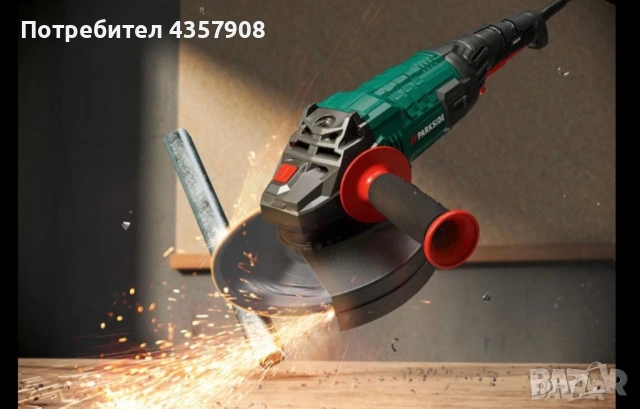 Ъглошлайф Parkside 230 мм., снимка 4 - Ъглошлайфи - 53761936