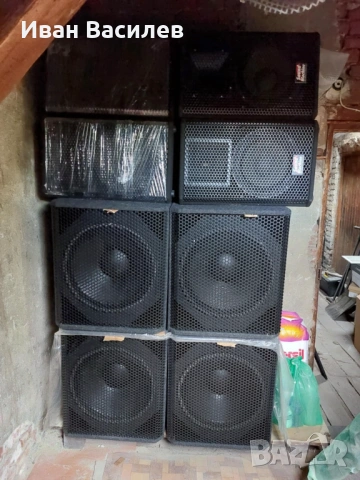 Продавам апартура  Top 12 + Bass Box 18 + стъпало 