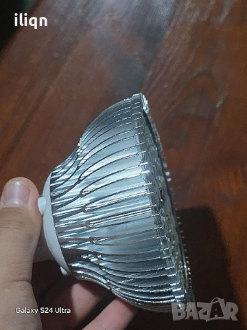 LED лампа за отглеждане на растения 50W. AC85-265V/50-60Hz. Пълен спектър, размери 80.5мм, , снимка 2 - Лед осветление - 51584724