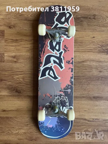 Скейтборди Action One Skate Skull, ABEC-7, алуминий, 79 x 20 cm
