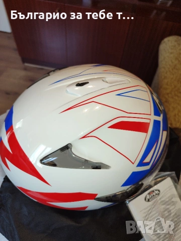 Чисто нова каска Airoh JT Convert Blue Gloss XXL 63 см., снимка 10 - Аксесоари и консумативи - 53853703