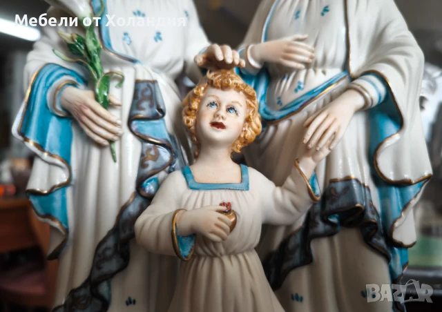 Порцеланова статуетка Capodimonte, снимка 4 - Статуетки - 50999877