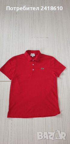 Lacoste Sport Pique Cotton Slim Fit Mens Size 4 - M ОРИГИНАЛ! Мъжка Тениска!, снимка 5 - Тениски - 41458662