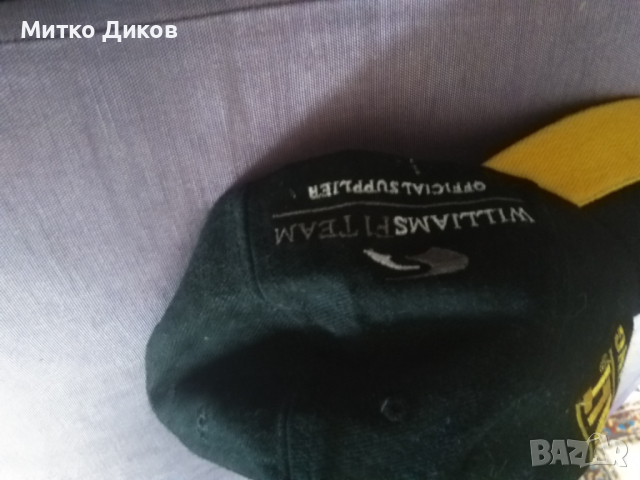 DeWalt Racing Williams F-1 team official supprlier -бейзболна шапка Формула 1 регулируема нова, снимка 4 - Други спортове - 44808693