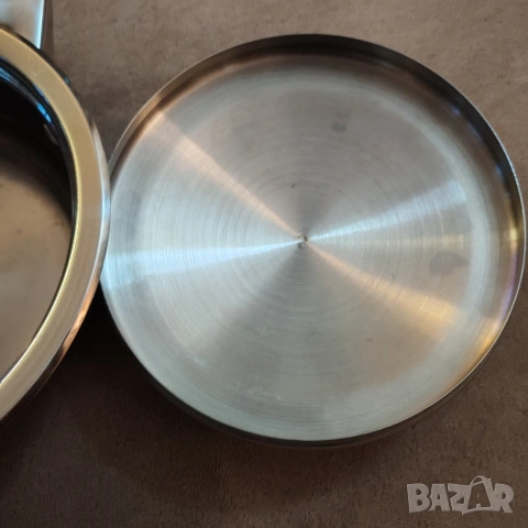 Тенджерка 1 литър, неръждаема стомана, Швейцария. , снимка 3 - Съдове за готвене - 53179192