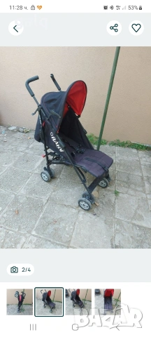 Детска лятна количка OBABY, снимка 2 - Детски колички - 53519105