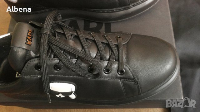 KARL LAGERFELD Размер EUR 43 / UK 9 естествена кожа 111-13-S, снимка 7 - Ежедневни обувки - 41047402