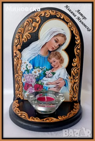 Иконостас, снимка 2 - Икони - 48835398