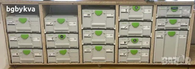 Релси за монтаж на куфари Festool – практична система за организация!, снимка 2 - Куфари с инструменти - 49585714