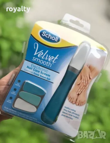 Електрическа пила за нокти SCHOLL Velvet Smooth