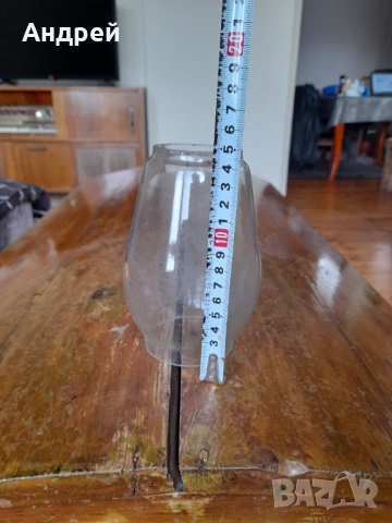 Старо стъкло за газена лампа,фенер #5, снимка 4 - Други ценни предмети - 53010744