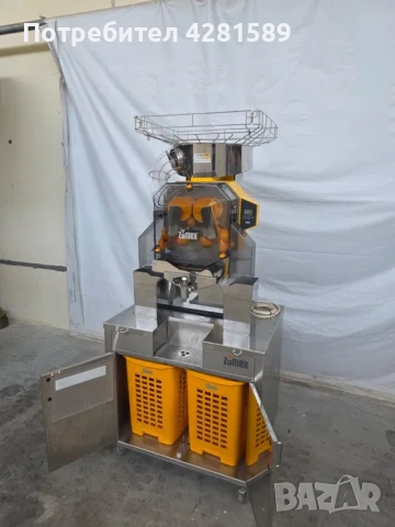 Автоматична сокоизтисквачка/ фреш машина Zumex Speed S + All-in-one, снимка 9 - Други машини и части - 53654973