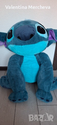 Голям плюшен Стич, снимка 2 - Плюшени играчки - 53658290