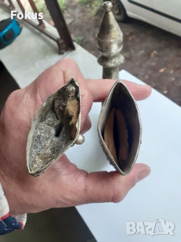 Ханджар - кания и дръжка от стар османски ханджар, снимка 4 - Антикварни и старинни предмети - 53279053