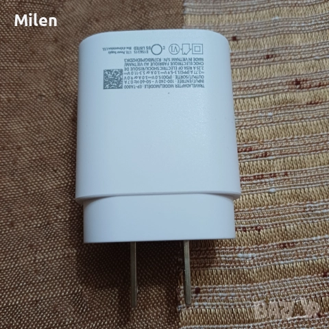 Fast charging адаптер + кабел type c - type c, снимка 3 - Оригинални зарядни - 52013267