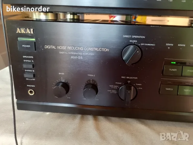 AKAI AM-55 висок клас усилвател , снимка 2 - Ресийвъри, усилватели, смесителни пултове - 55873972
