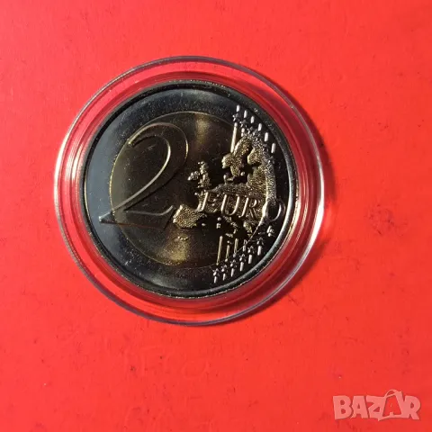 Люксембург 2 евро 2010 Герб на великия херцог на Люксембург, снимка 2 - Нумизматика и бонистика - 49569644