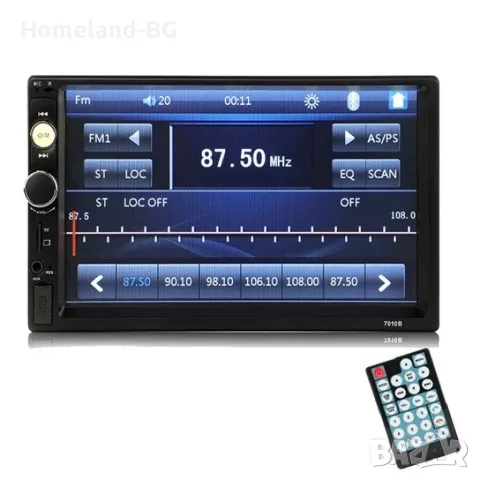 MP5 player 7 инча touchscreen и мултимедия за кола с GPS навигация, снимка 2 - Навигация за кола - 55775164