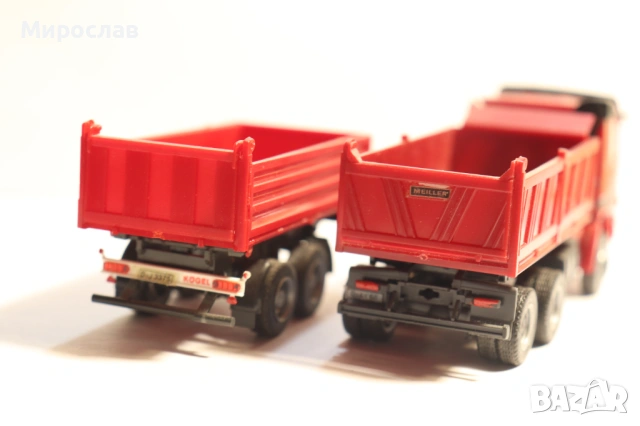 HERPA H0 1/87 MERCEDES ACTROS САМОСВАЛ ГОНДОЛА КАМИОН, снимка 8 - Колекции - 53135080