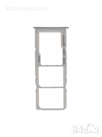 SIM-MicroSD държач Samsung Galaxy A71 (SM-A715) Цвят: Silver