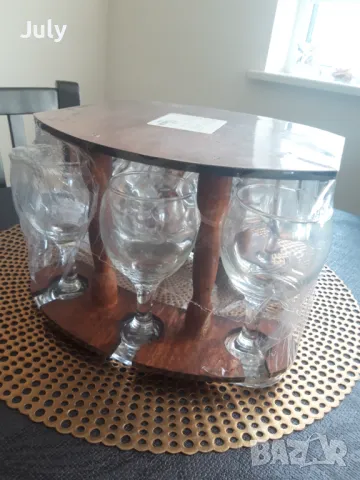 Сервиз за ракия или аперитив , снимка 4 - Чаши - 47716685