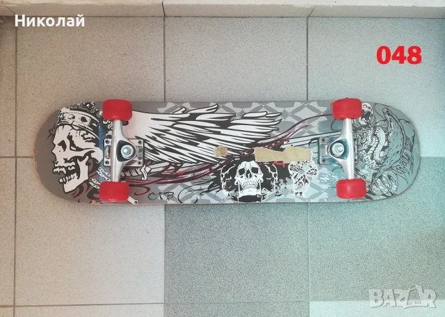 -30% НОВ Скейтборд FUN SPORTS Kicker 31 Phantom, снимка 8 - Скейтборд, ховърборд, уейвборд - 37930277