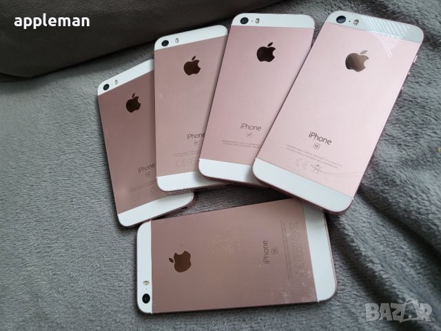 Apple iPhone SE 16Gb Rose Gold Фабрично отключен, снимка 7 - Apple iPhone - 42700937