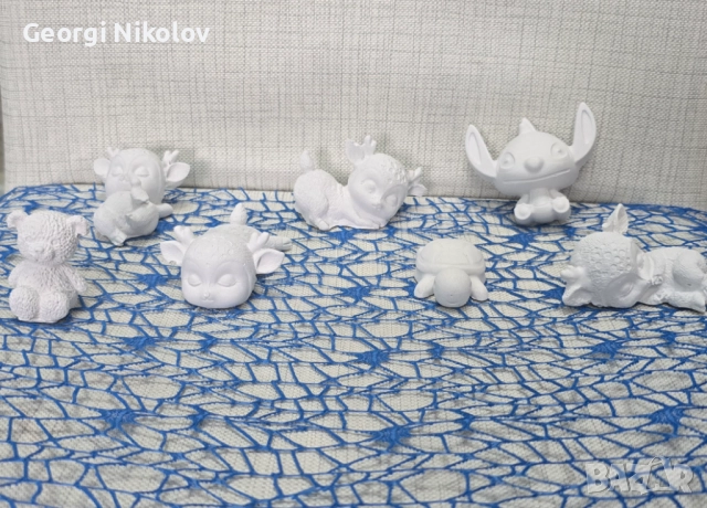 Гипсокерамични кашпи и отливки ръчна изработка, снимка 16 - Декорация за дома - 52139769