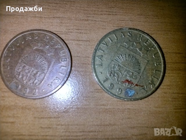 Стари монети Латвия, снимка 1