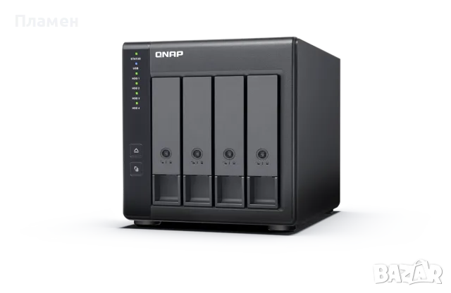 2 бр. QNAP TR-004 4 Bay USB Type-C DAS (Direct Attached Storage) with Hardware RAID
