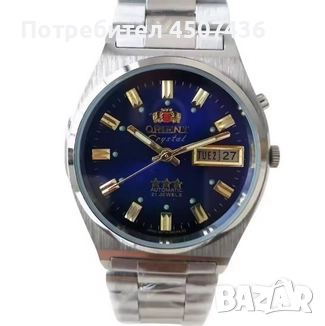 ORIENT напълно автоматичен механичен часовник, ден от седмицата, дата , снимка 18 - Мъжки - 52458803