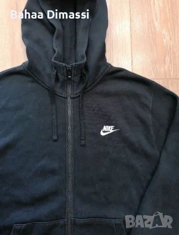 Nike Fleece Суичър мъжки Оригинален , снимка 6 - Спортни дрехи, екипи - 49082111