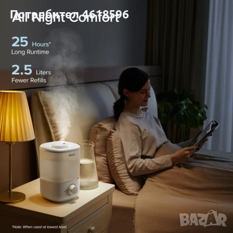 LEVOIT Classic 160 2,5 L Мини овлажнител, снимка 3 - Овлажнители и пречистватели за въздух - 53223892