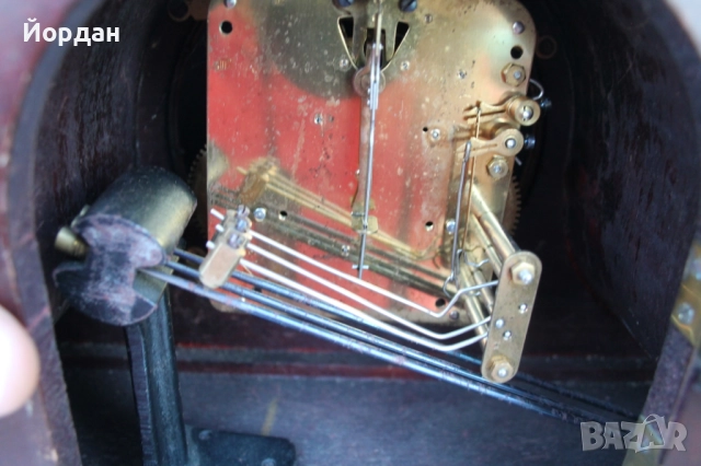 Немски настолен часовник , снимка 11 - Антикварни и старинни предмети - 52539770