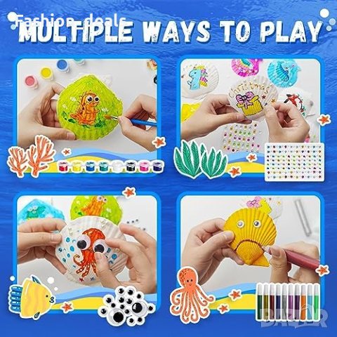 Нов Детски комплект за рисуване творчески занаятчийски дейности за деца , снимка 3 - Рисуване и оцветяване - 42238639