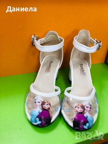 Обувки на ток с Елза и Ана в Детски обувки в гр. Сливен - ID41313208 —  Bazar.bg
