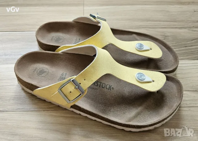 Дамски чехли Birkenstock Gizeh - 41, снимка 4 - Чехли - 55834303