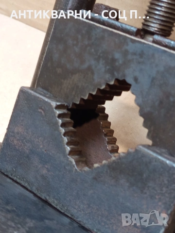 Соц Старо Тръбно Менгеме 5кг. НОМЕР 1709., снимка 3 - Антикварни и старинни предмети - 53818358