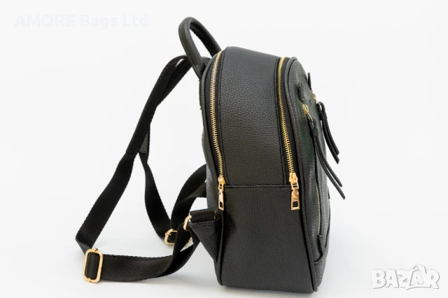 Дамска раница AMORE Martina - Black, снимка 3 - Раници - 50656759