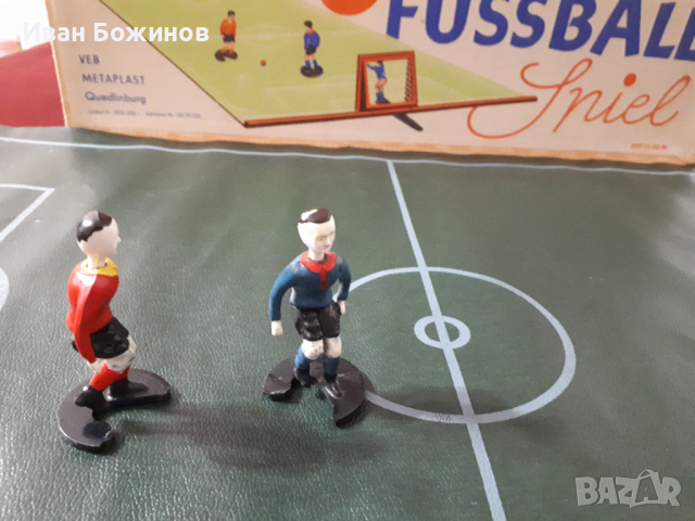 Стара соц игра ФУТБОЛ от ГДР / DDR.+ 2 игри с топче.