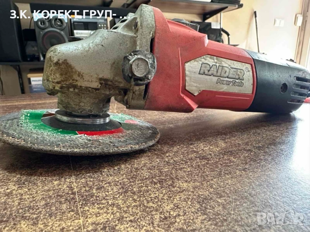 Ъглошлайф Raider, снимка 3 - Други инструменти - 52131185