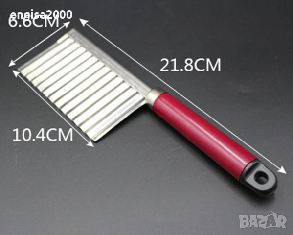 ПРОМО! Резачка за картофи / вълнообразен нож за рязане, снимка 4 - Други - 36338459