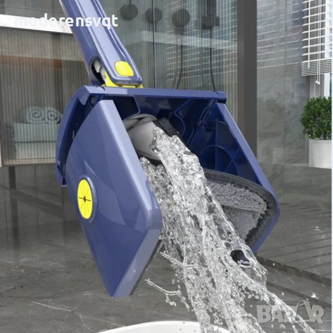 Моп за почистване 360° правоъгълен, снимка 2 - Мопове, кофи, четки и метли - 41335739