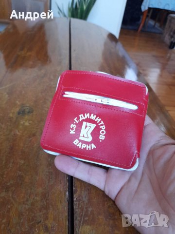 Стара сгъваема торбичка КЗ Г.Димитров Варна, снимка 2 - Други ценни предмети - 41714786