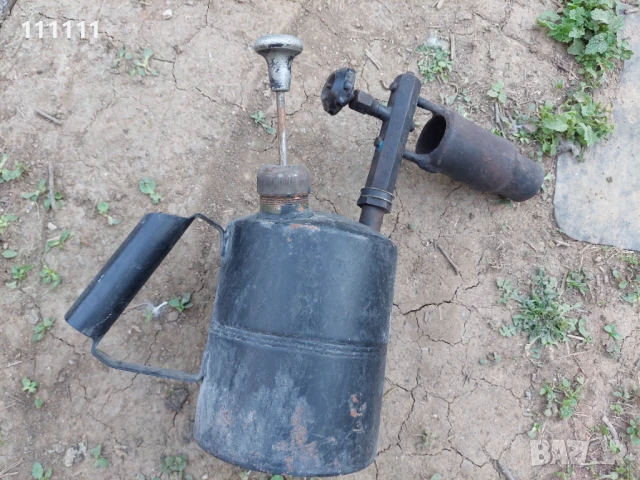 Стара бензинова лампа, снимка 5 - Други ценни предмети - 50526025