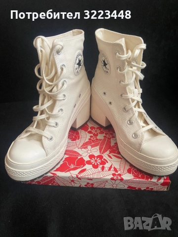 Високи кецове Converse, снимка 2 - Кецове - 52315988