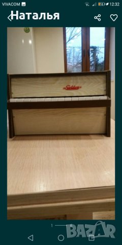 Антикварно винтажно музикално пиано играчка, снимка 1 - Колекции - 44458974